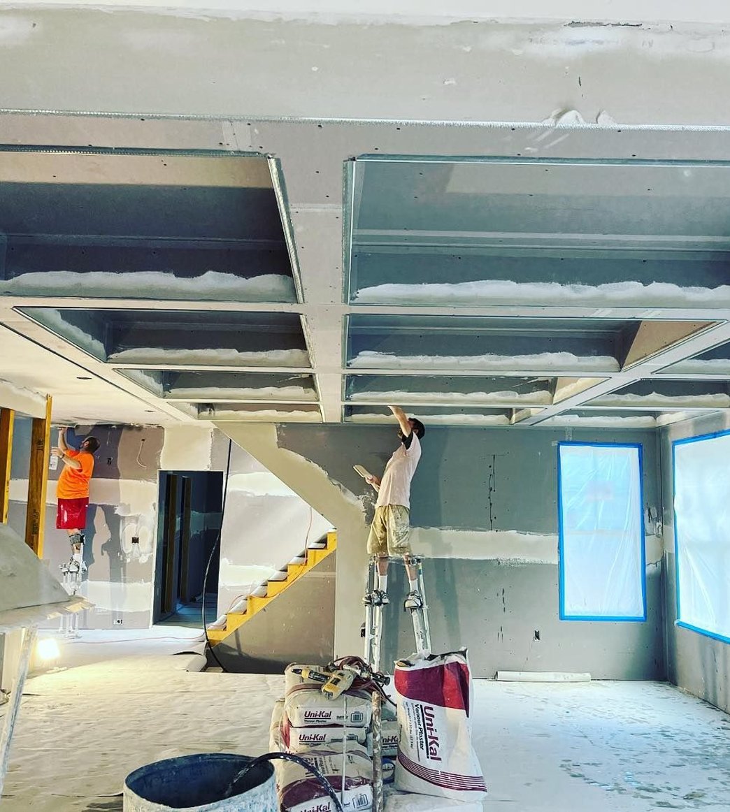 Corbett Plastering project