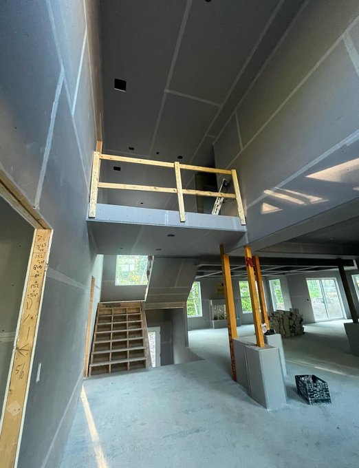 interior plastering work