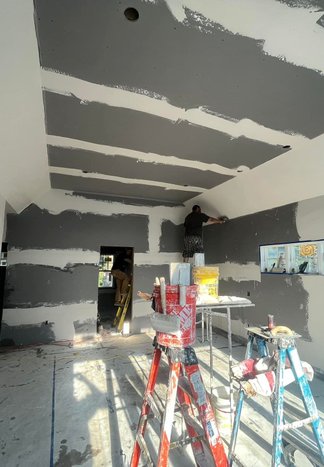 plastering project